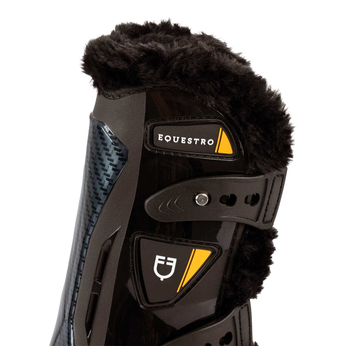 Equestro Spider Man anatomical tendon boots with synthetic sheepskin