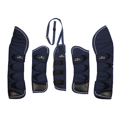 Equestro Travelling boots set and tail guard with rubber patch