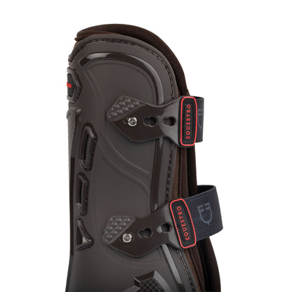 Equestro Polyurethane tendon boots with neoprene padding