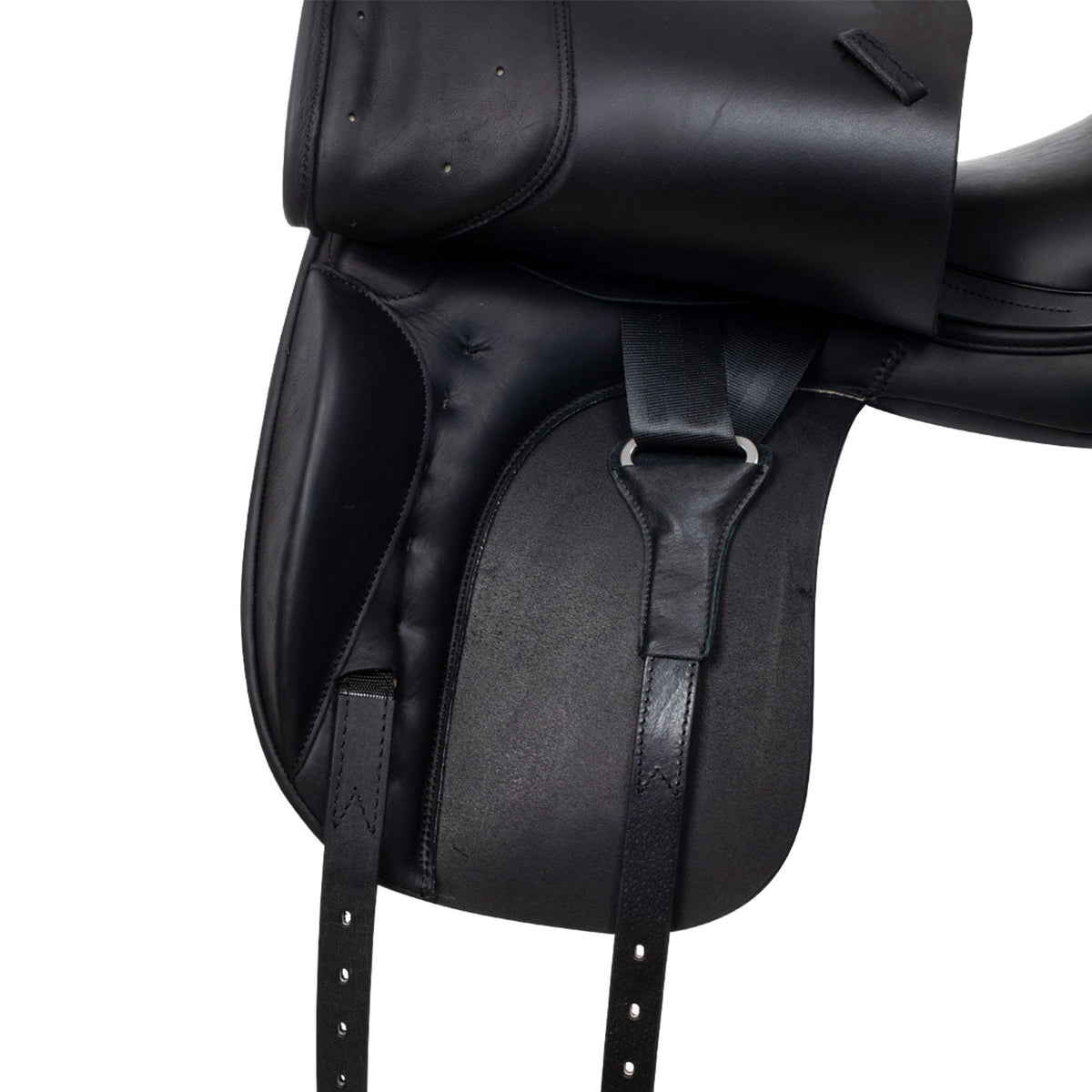 Equestro Dressage saddle with long blocks