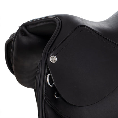 Equestro Dressage saddle with long blocks