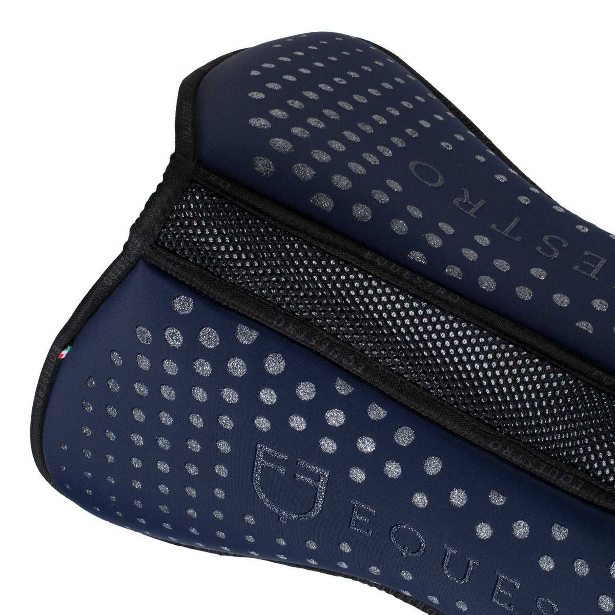 Equestro Memory foam pad silicone glitter grip and logo