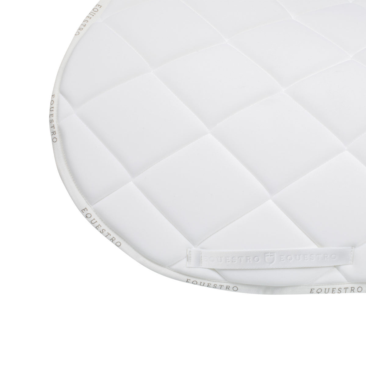 Equestro Jumping saddle pad with multicolor logo