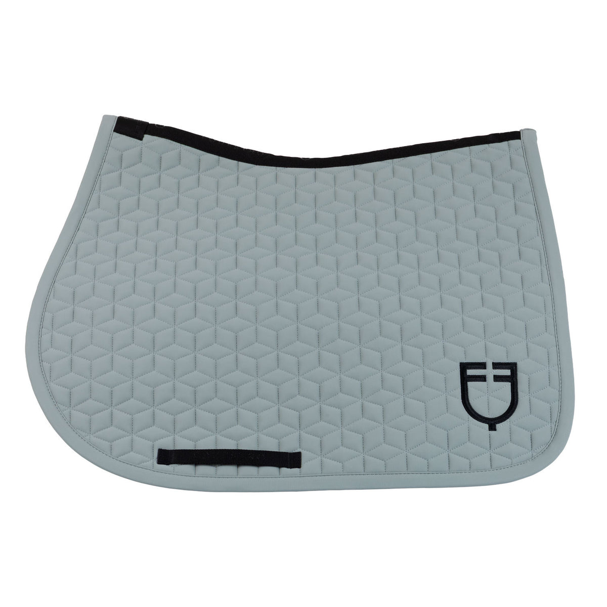 Equestro Jumping saddle pad with cube quilting