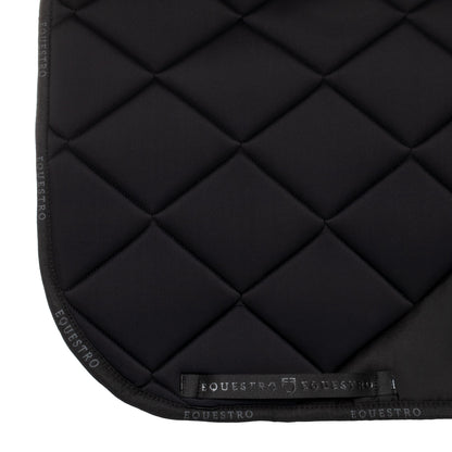 Equestro Dressage saddle pad rhinestone logo