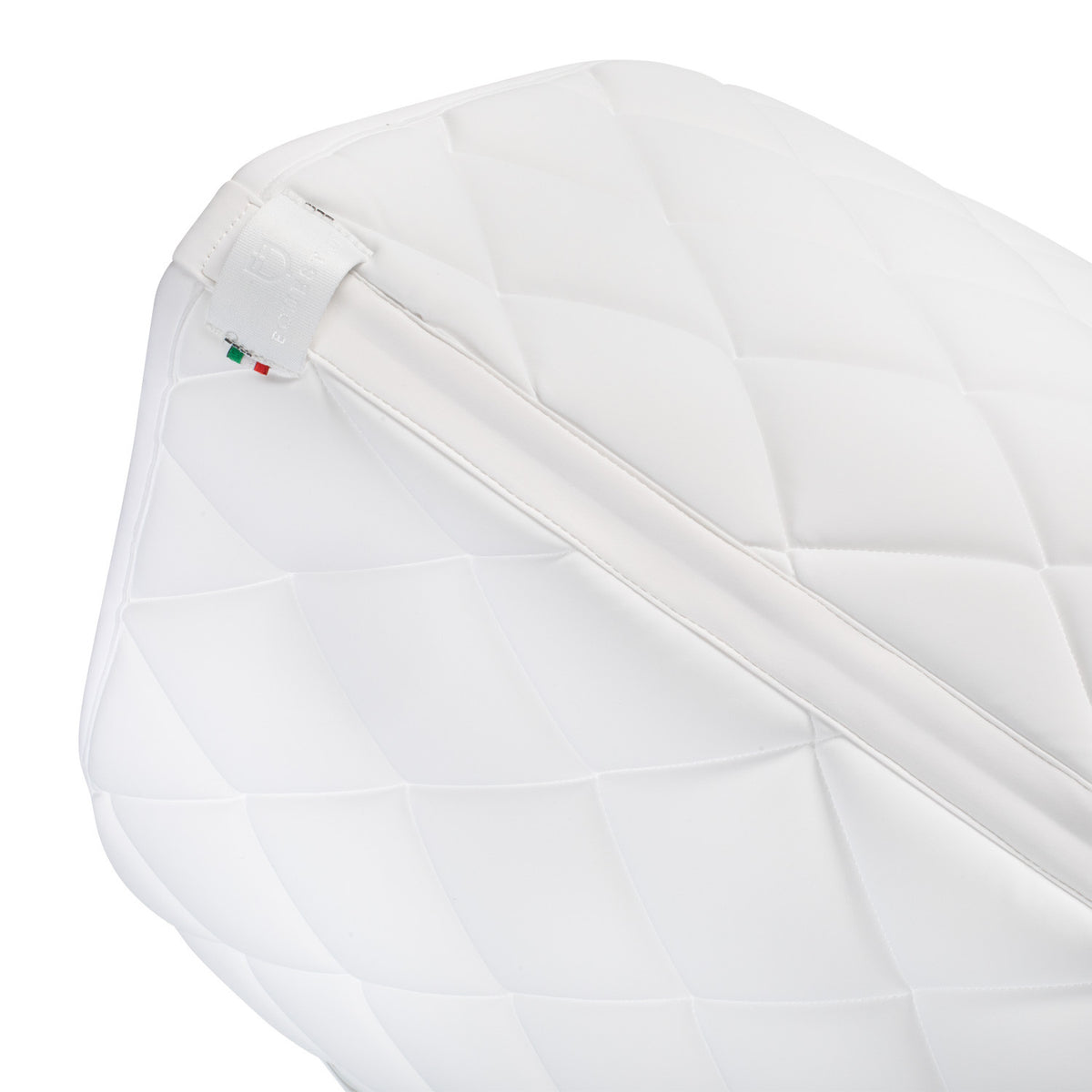 Equestro Dressage saddle pad rhinestone logo