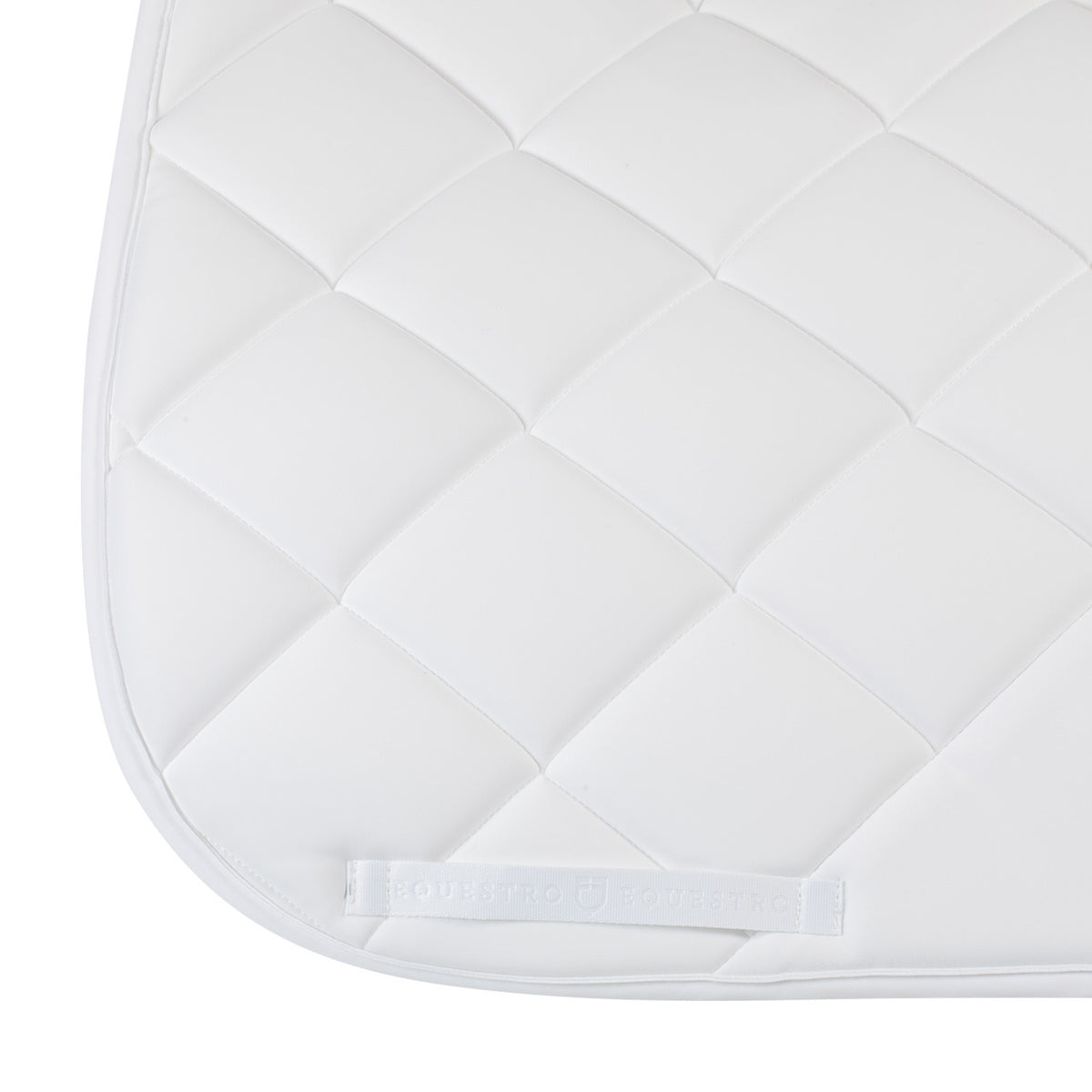 Equestro Dressage saddle pad rhinestone logo