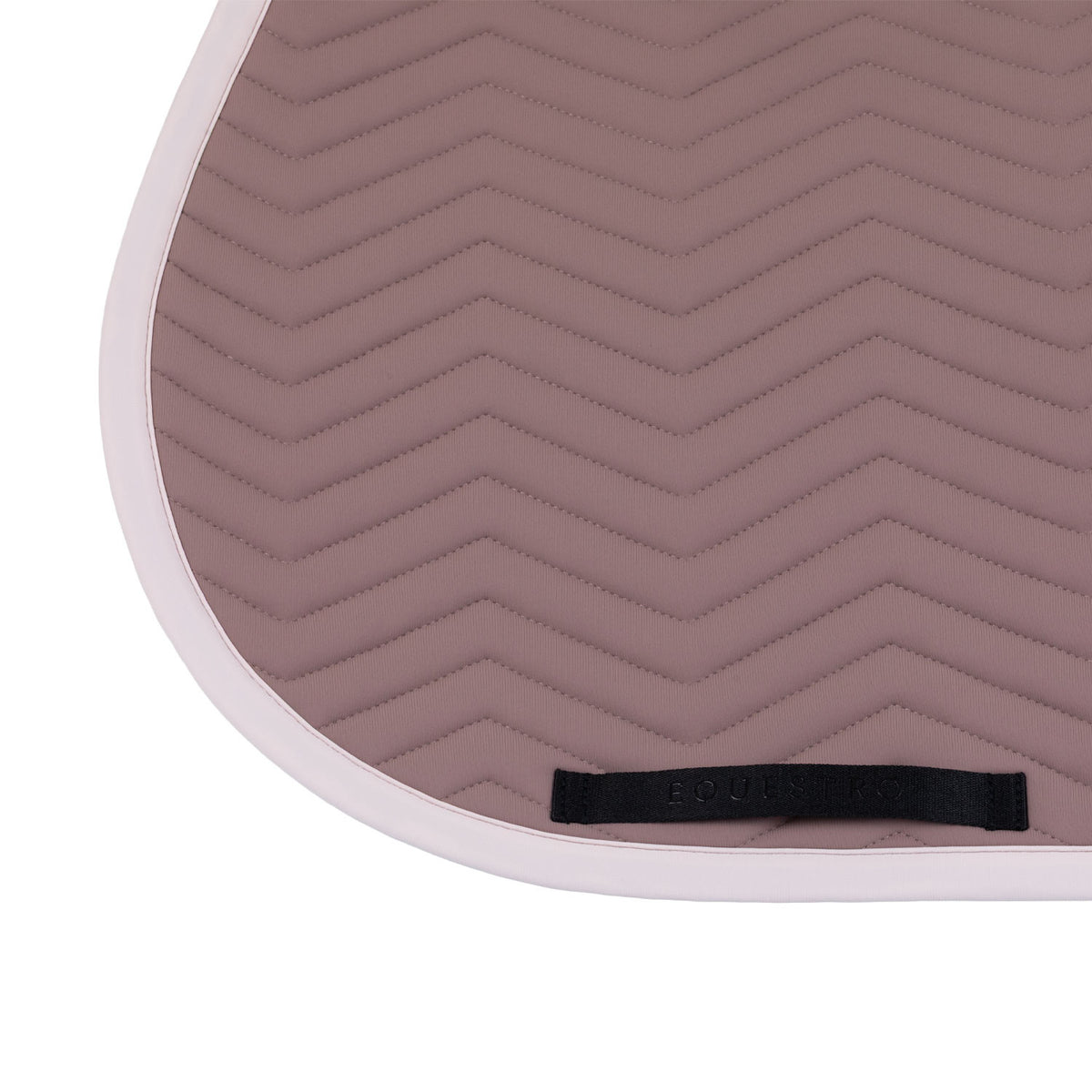 Equestro Jumping saddle pad with wave quilting