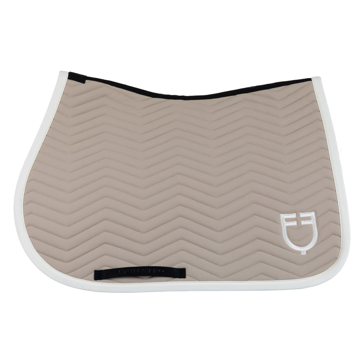 Equestro Jumping saddle pad with wave quilting