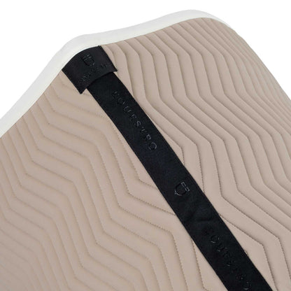 Equestro Jumping saddle pad with wave quilting