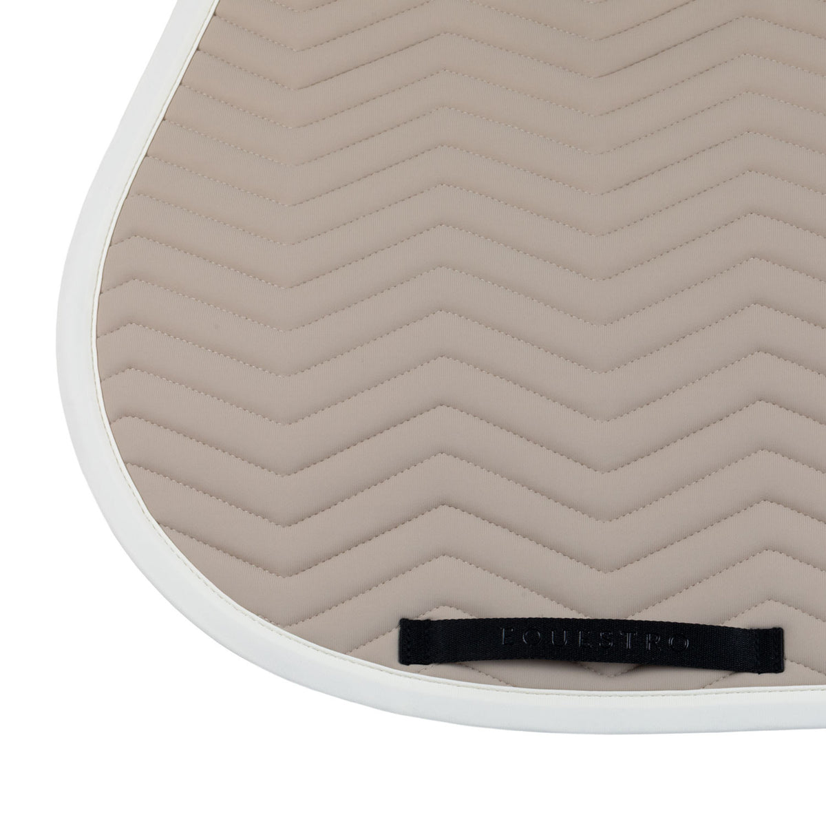 Equestro Jumping saddle pad with wave quilting