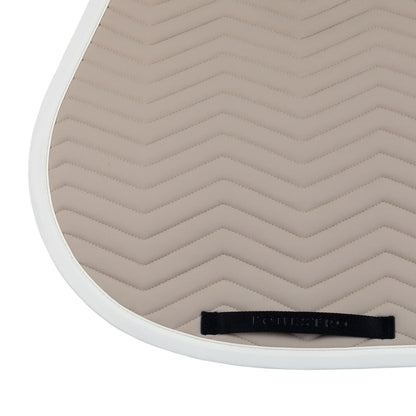 Equestro Jumping saddle pad with wave quilting