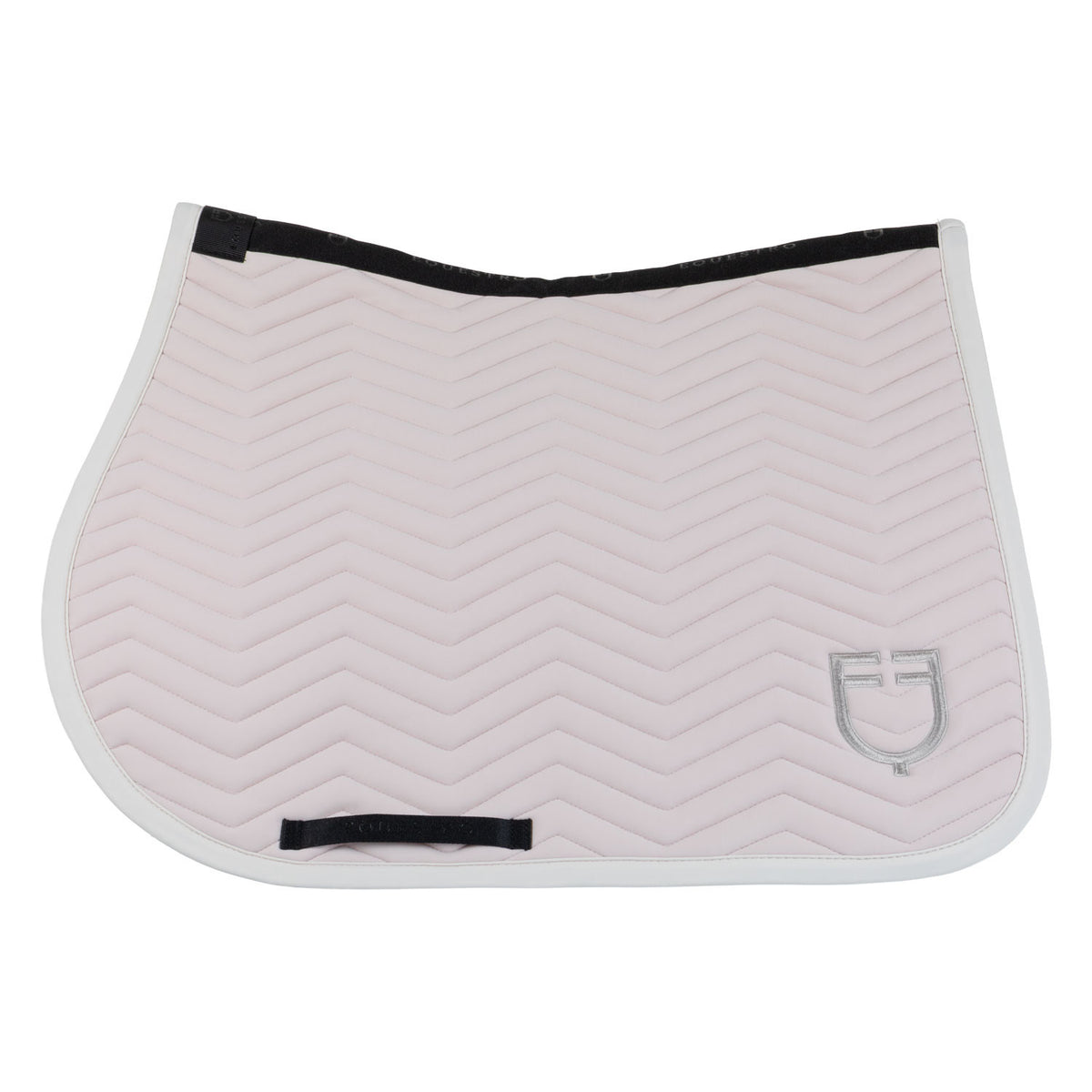 Equestro Jumping saddle pad with wave quilting