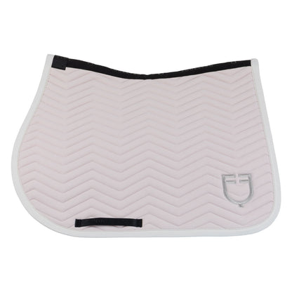 Equestro Jumping saddle pad with wave quilting