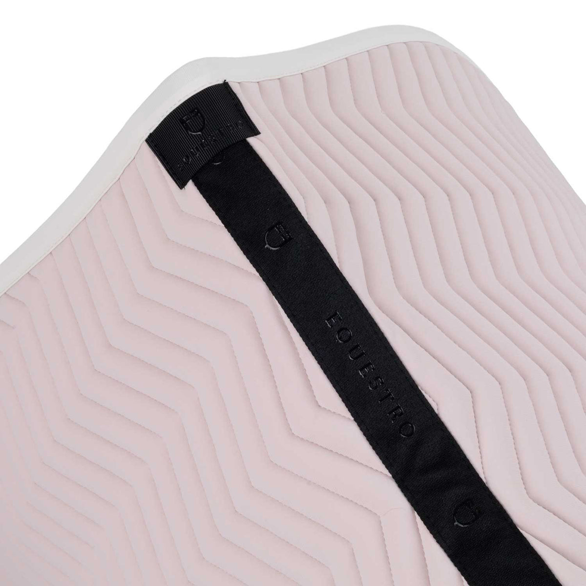 Equestro Jumping saddle pad with wave quilting