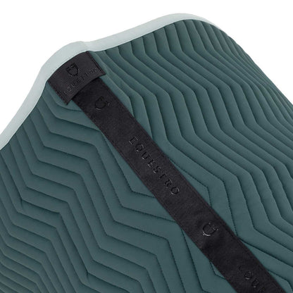 Equestro Jumping saddle pad with wave quilting