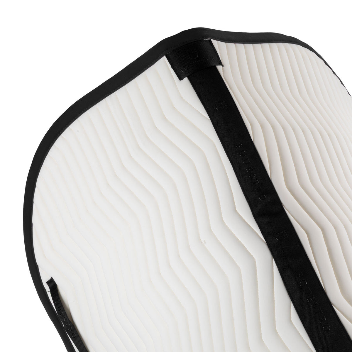 Equestro Wave Quilting jumping saddle pad in technical fabric