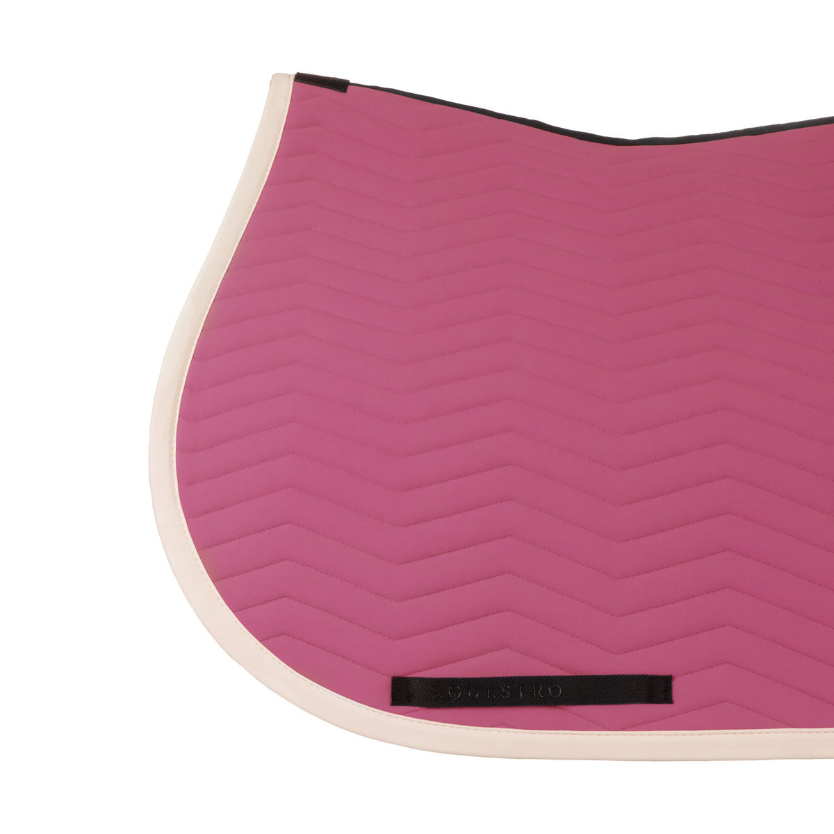 Equestro Wave Quilting jumping saddle pad in technical fabric