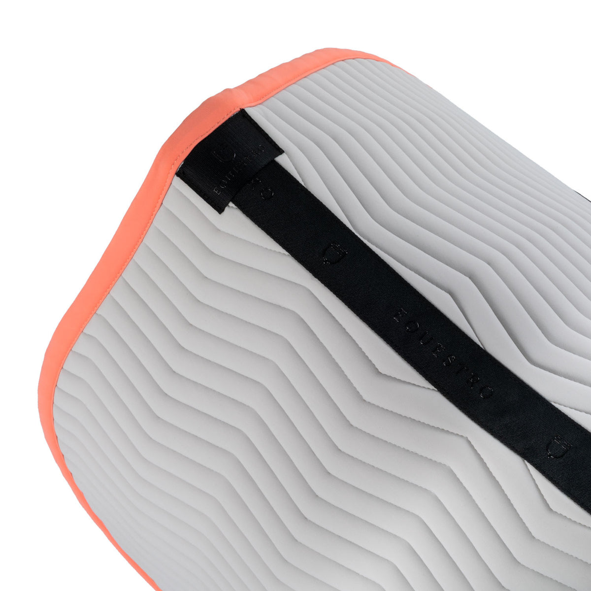 Equestro Wave Quilting jumping saddle pad in technical fabric
