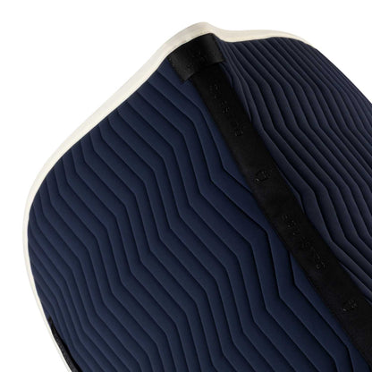 Equestro Wave Quilting jumping saddle pad in technical fabric