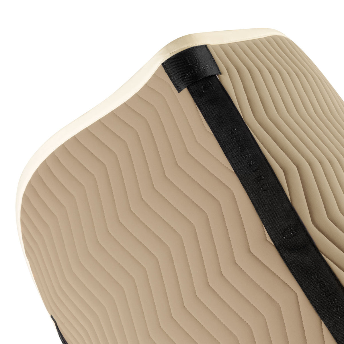 Equestro Wave Quilting jumping saddle pad in technical fabric