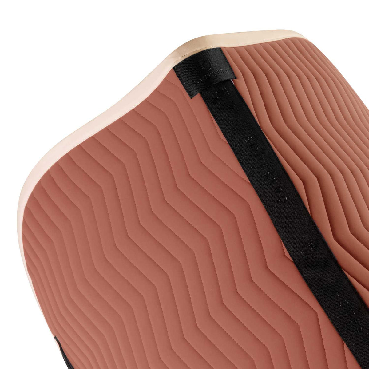Equestro Wave Quilting jumping saddle pad in technical fabric