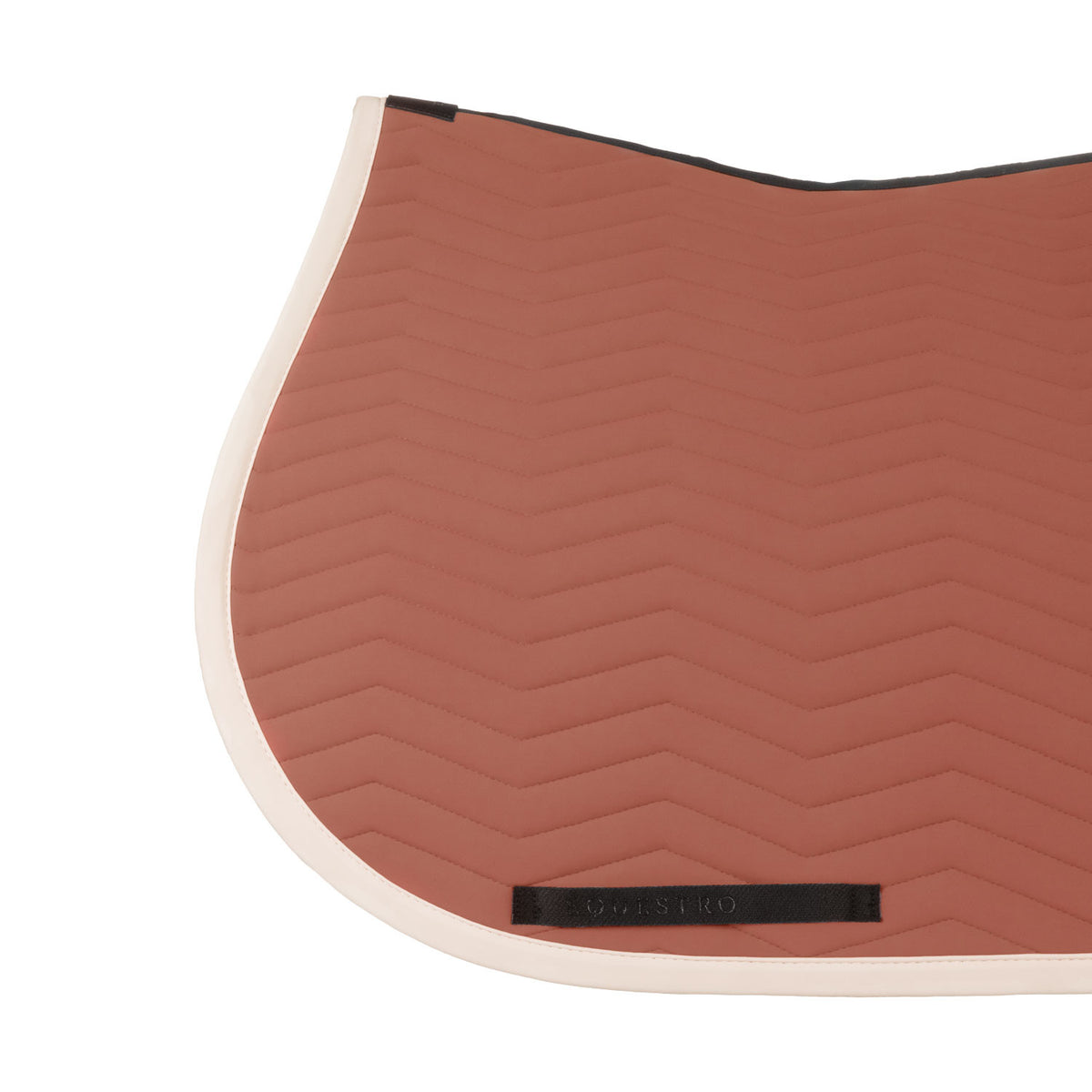 Equestro Wave Quilting jumping saddle pad in technical fabric