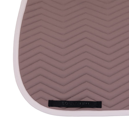 Equestro Dressage saddle pad with wave quilting