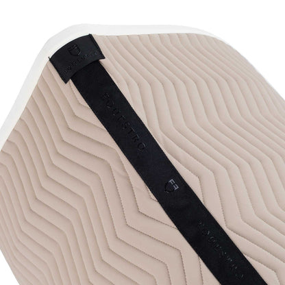 Equestro Dressage saddle pad with wave quilting