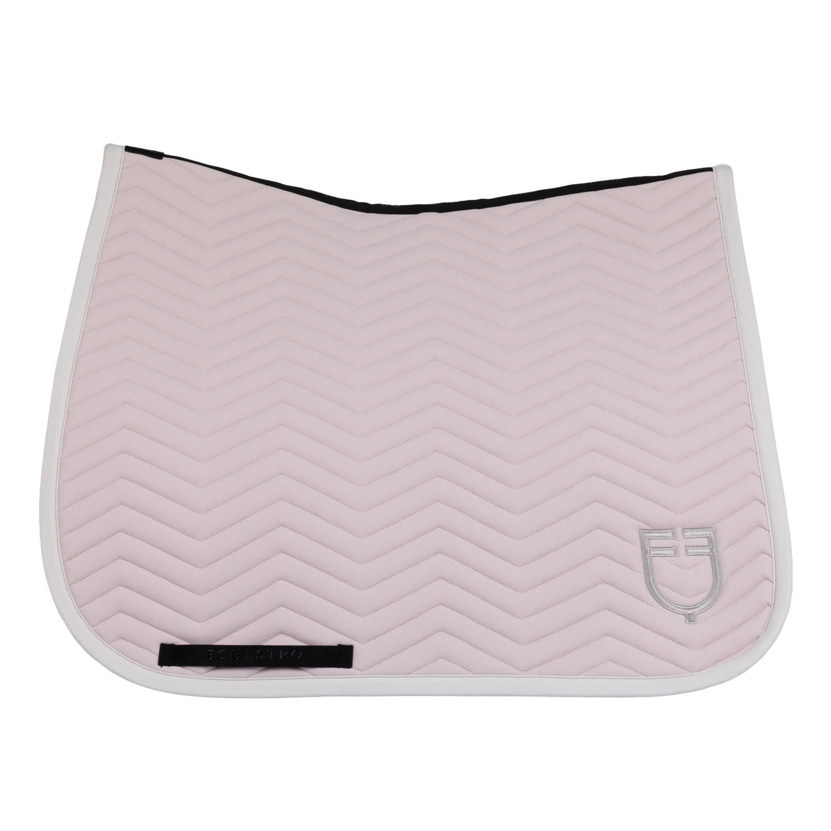 Equestro Dressage saddle pad with wave quilting