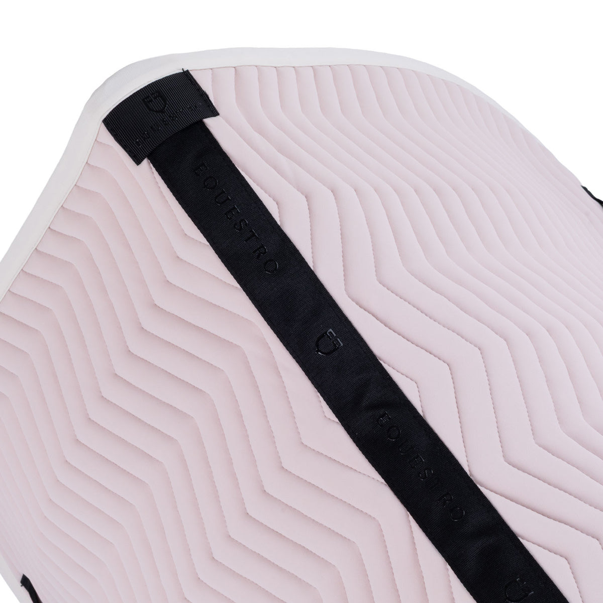 Equestro Dressage saddle pad with wave quilting