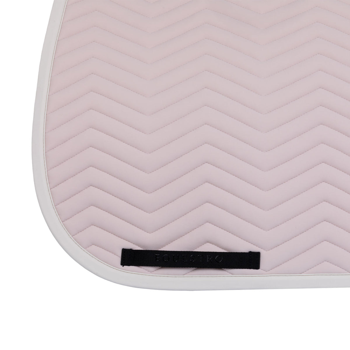 Equestro Dressage saddle pad with wave quilting