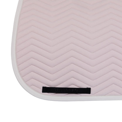 Equestro Dressage saddle pad with wave quilting