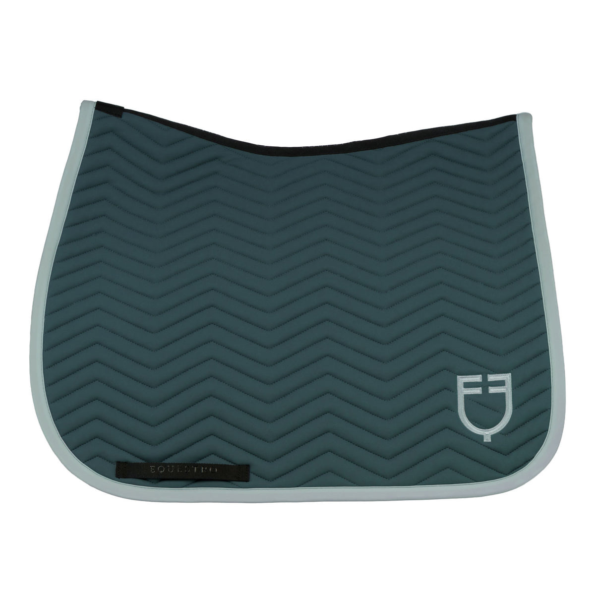 Equestro Dressage saddle pad with wave quilting