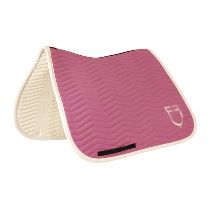 Equestro Wave Quilting dressage saddle pad in technical fabric