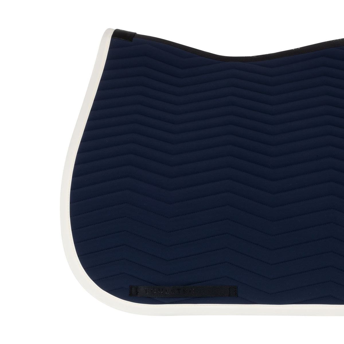 Equestro Wave Quilting dressage saddle pad in technical fabric