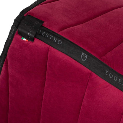 Equestro Jumping saddle pad Louvre technical fabric