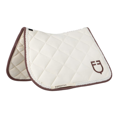 Equestro Braided cord jumping saddle pad