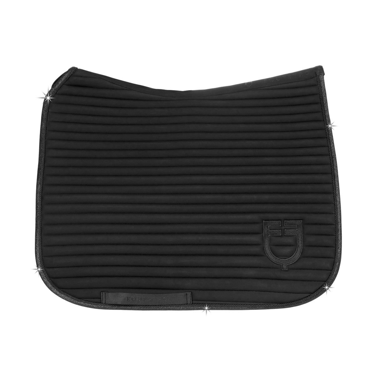 Equestro Universe Stripe dressage saddle pad