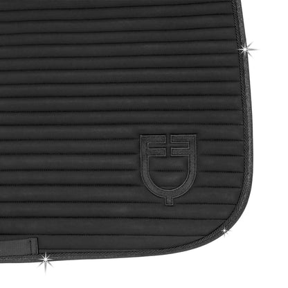 Equestro Universe Stripe dressage saddle pad