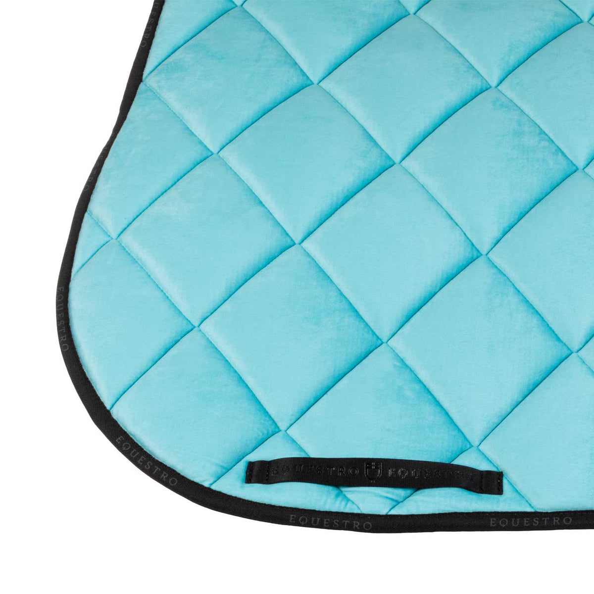 Equestro Jumping saddle pad with suede logo