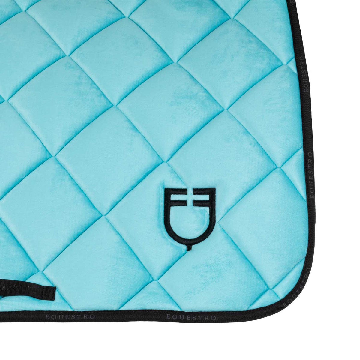 Equestro Jumping saddle pad with suede logo