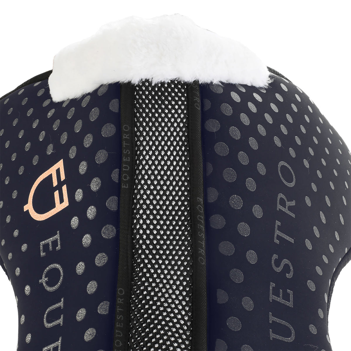 Equestro Breathable ecowool pad with grip