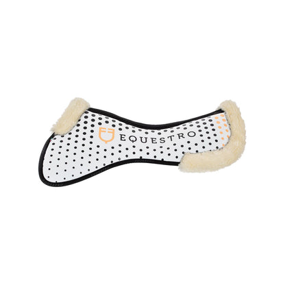 Equestro Ecowool memory foam pad with silicone grip and logo