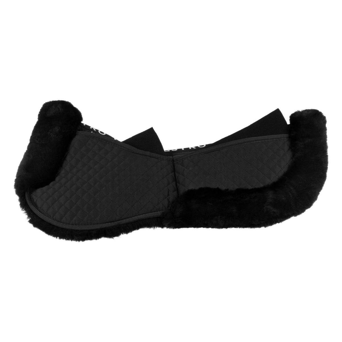 Equestro Cotton pad with pockets and sheepskin