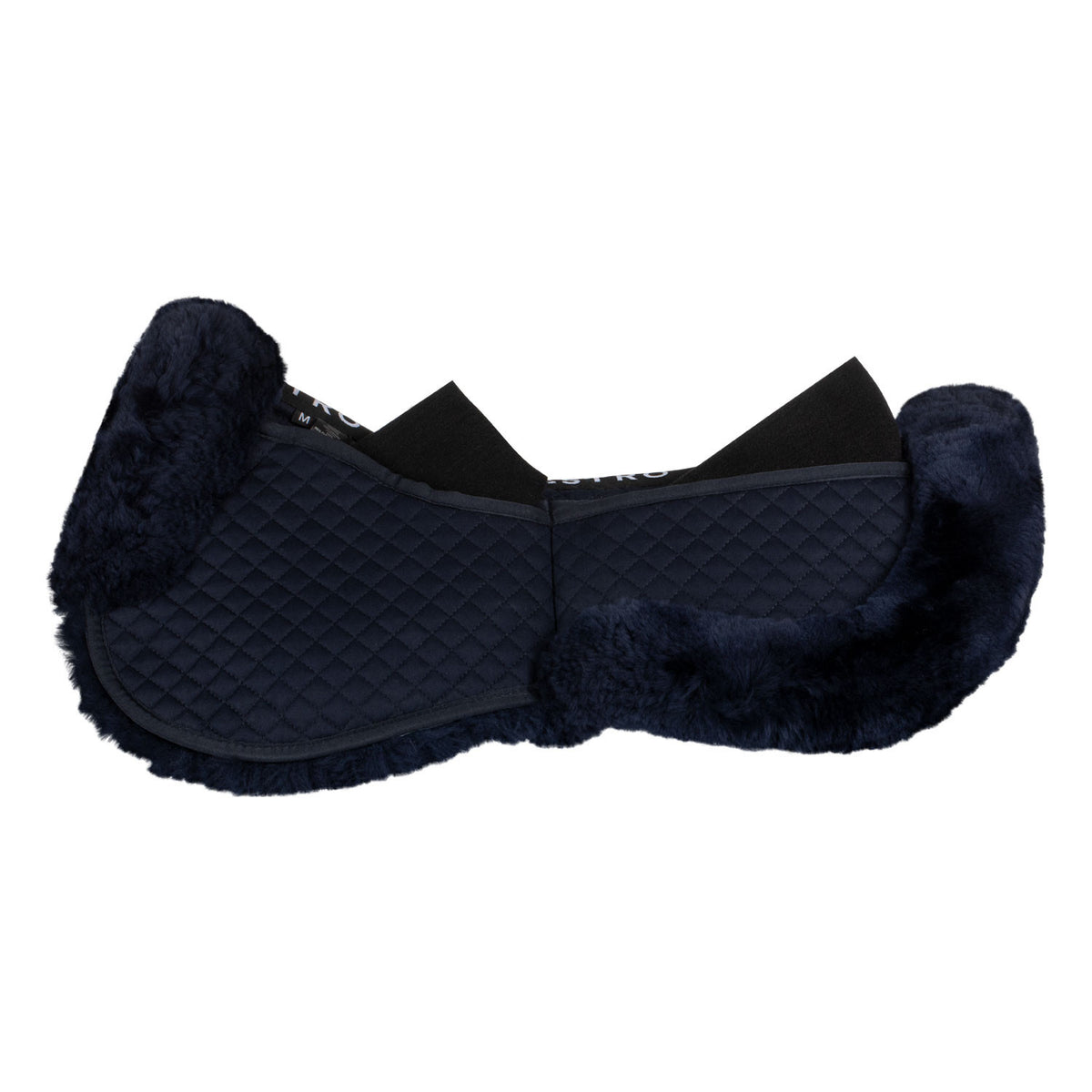 Equestro Cotton pad with pockets and sheepskin