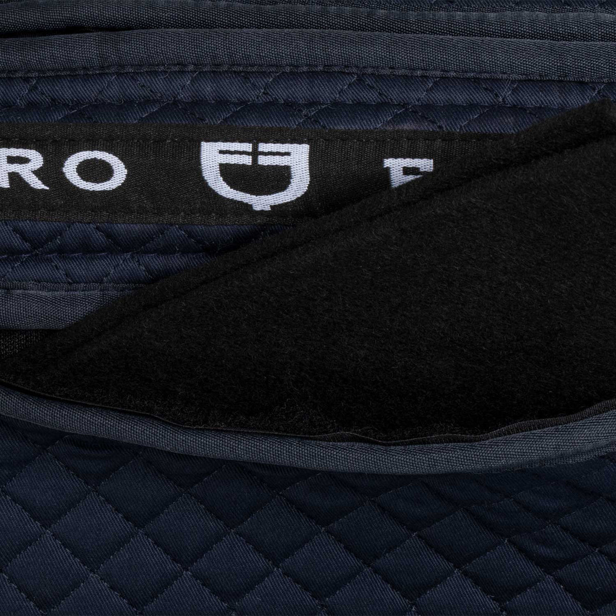 Equestro Cotton pad with pockets and sheepskin
