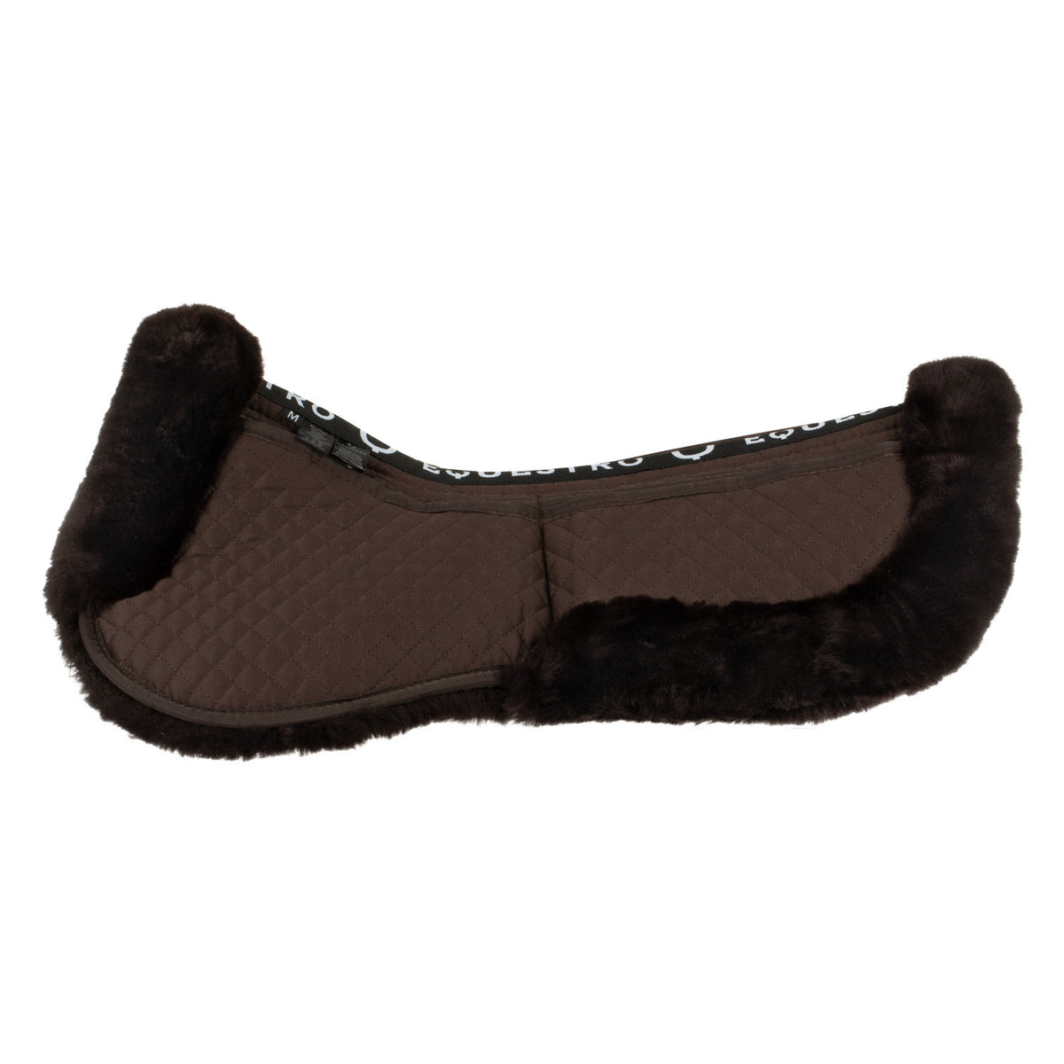 Equestro Cotton pad with pockets and sheepskin