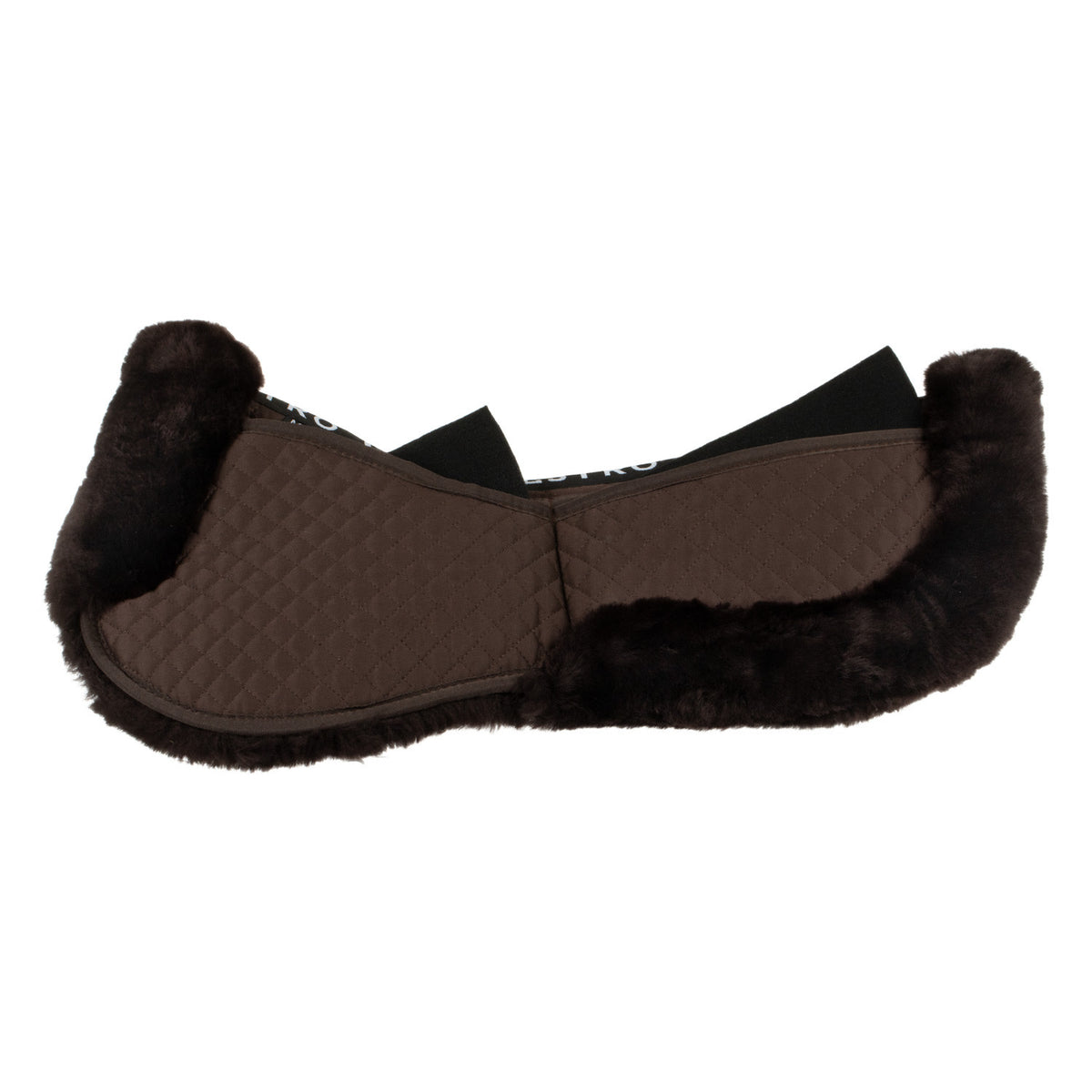 Equestro Cotton pad with pockets and sheepskin