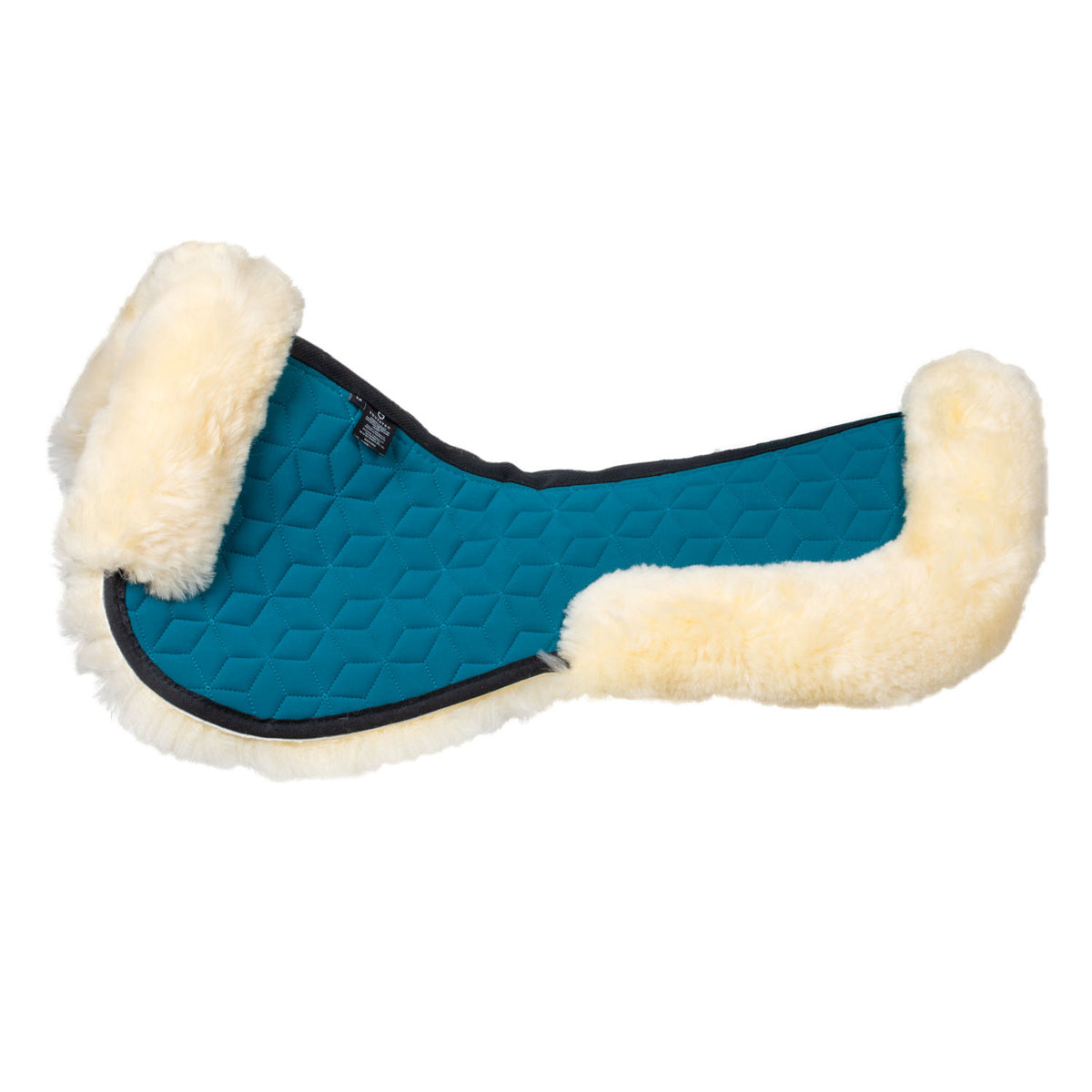 Equestro Technical fabric pad with sheepskin